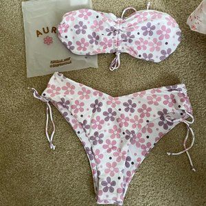 Aurelle flower bikini